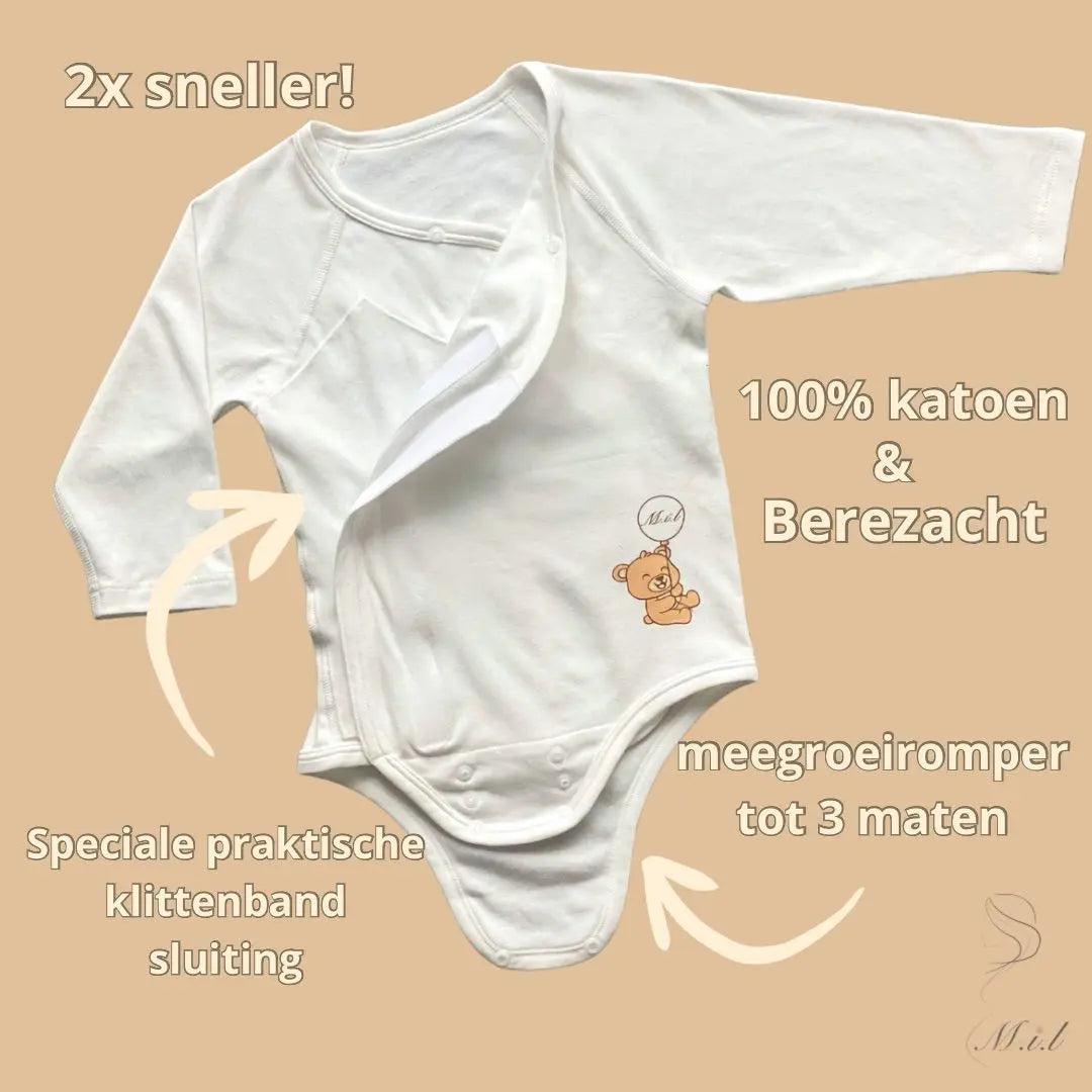 CuddleFit -Baby MIL meegroeiromper Mama I Like