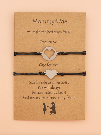 Forever connected - Armbanden mama & mini Mama I Like