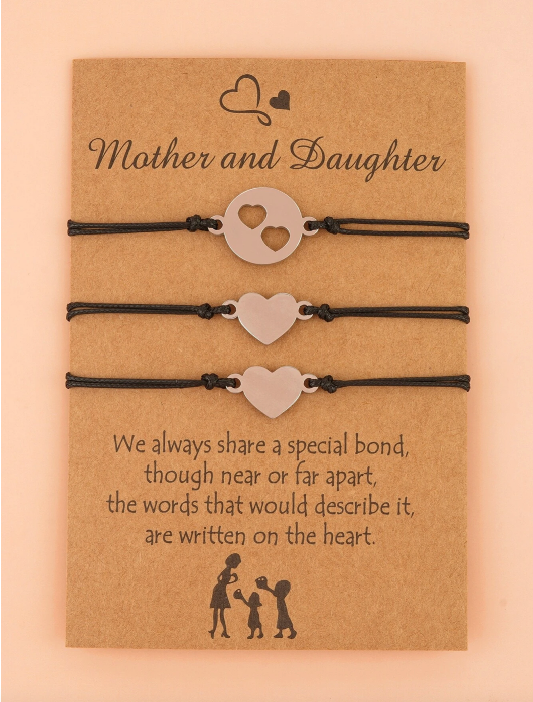 Forever connected - Armbanden mama & mini Mama I Like