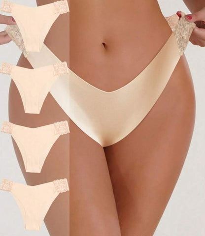 Vea - naadloze slip met kant