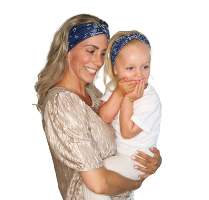 Retro - Haarbanden mama en mini Mama I Like