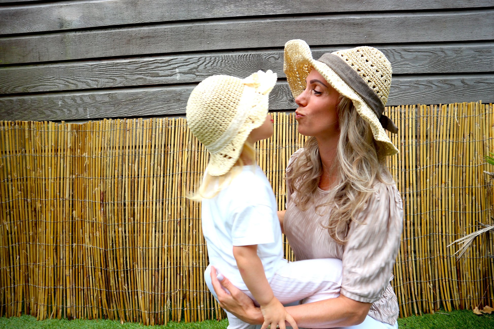 Livi Strohoeden mama & mini Mama I Like