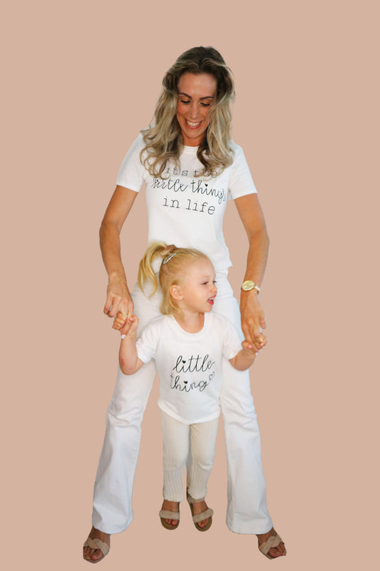 'Little things' - T-shirt’s mama en mini Mama I Like