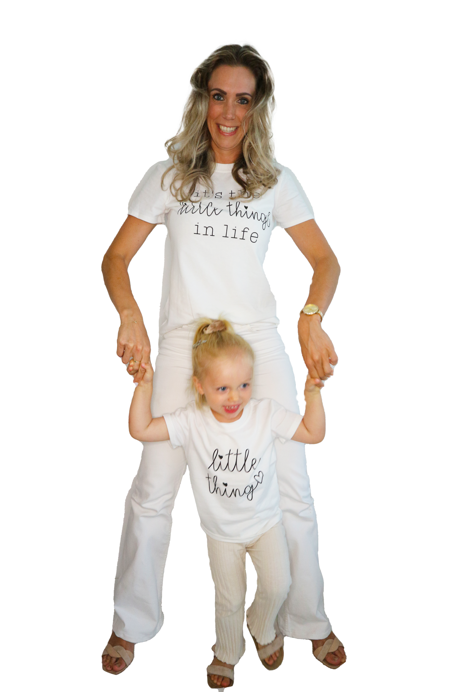 'Little things' - T-shirt’s mama en mini Mama I Like
