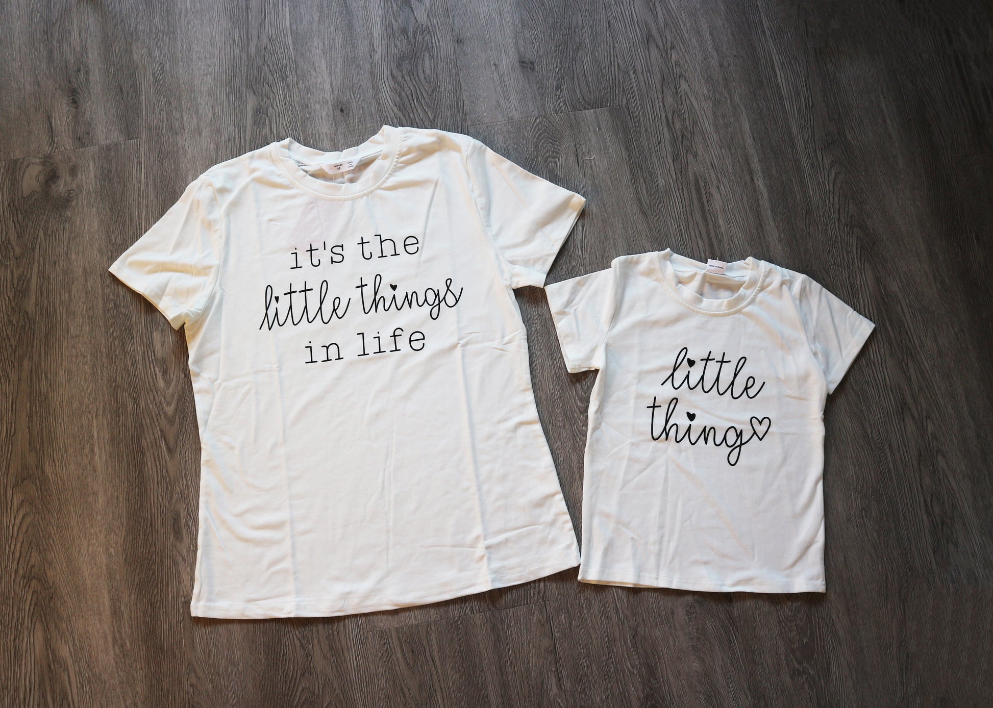 'Little things' - T-shirt’s mama en mini Mama I Like
